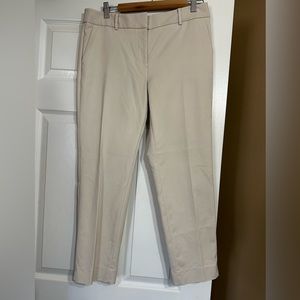 Talbots creme beige dress pants size 8P